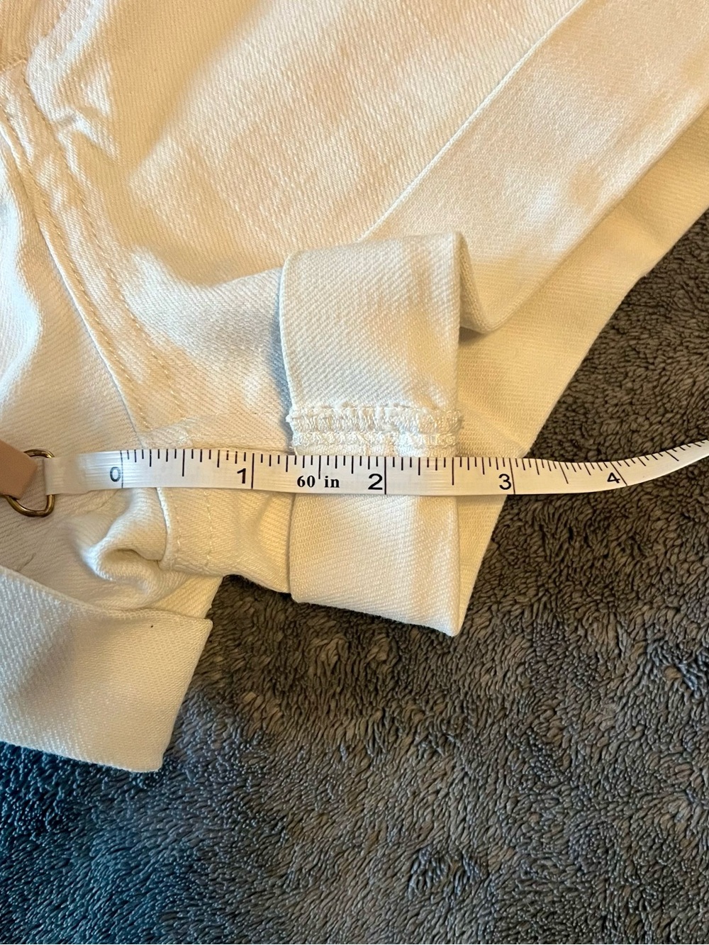 Pistola White Women's Cuffed Denim Shorts - Picture 8 of 8